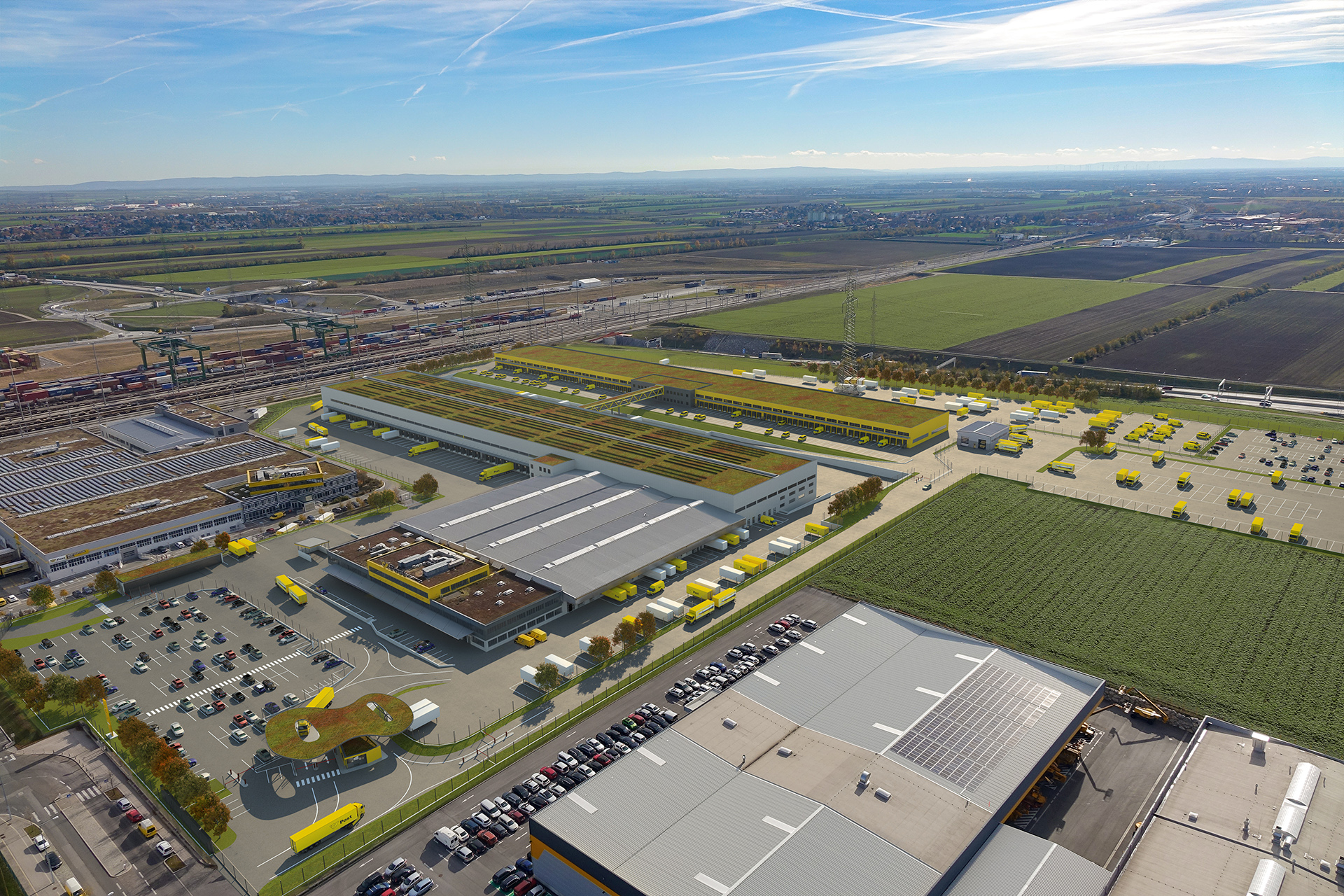 Paketzentrum Inzersdorf Post AG
