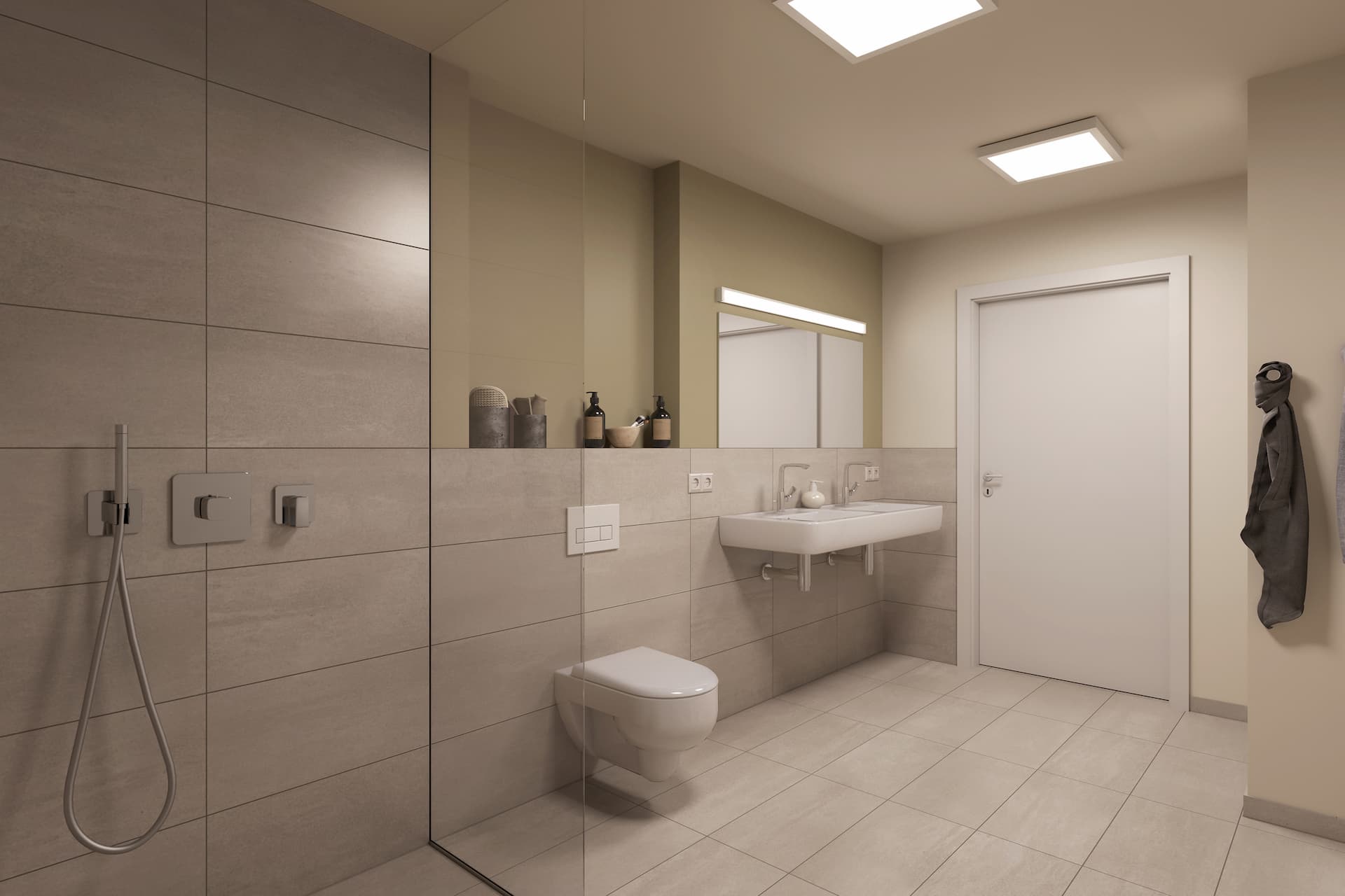 Badezimmer in einem LIHA Haus