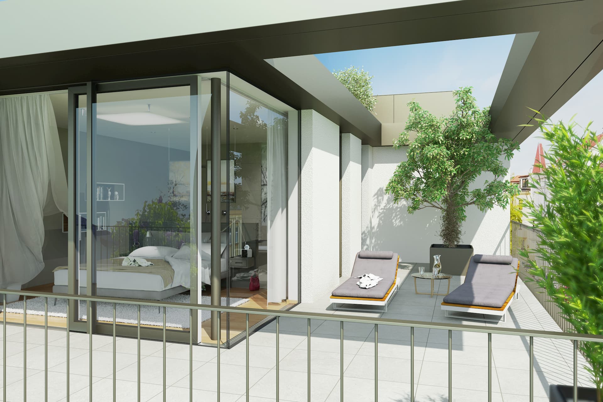 Terrasse Luxury Living Das Josef