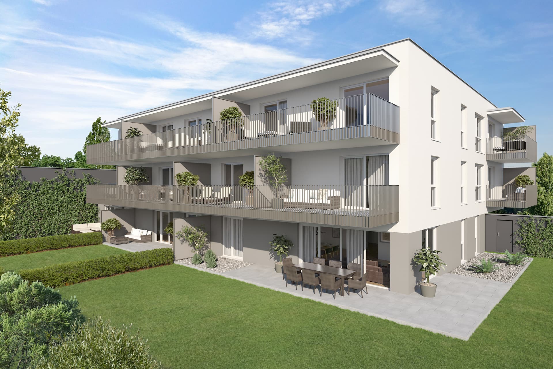 Aussenansicht Wohnprojekt Naheliegend in Klagenfurt